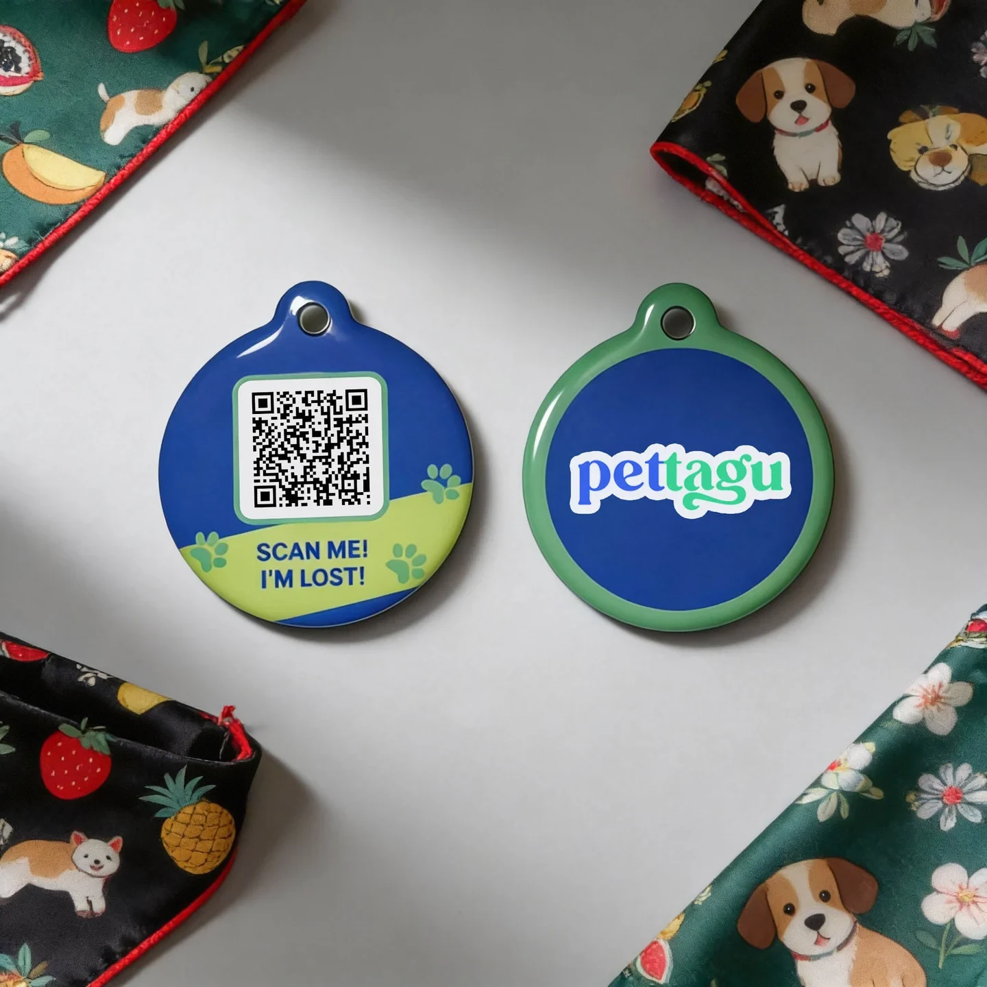 Poodle with Pettagu Tag